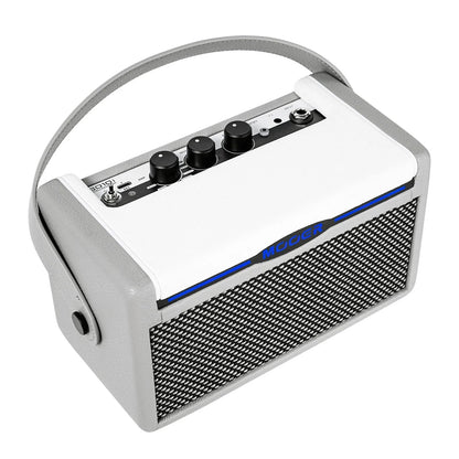 Mooer SD10i Intelligent Rechargeable Guitar Combo Amplifier with 52 Amp Models, 49 Effects, Bluetooth, Drum Machine, and Looper (Grey) — view 4