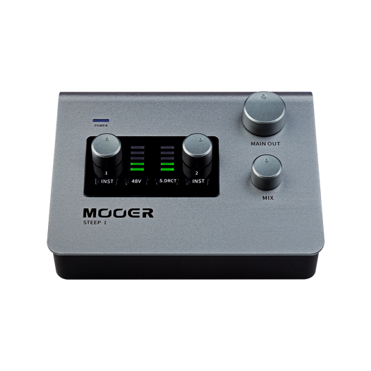 Mooer Steep I Multi-Platform Audio Interface - Dark Metallic