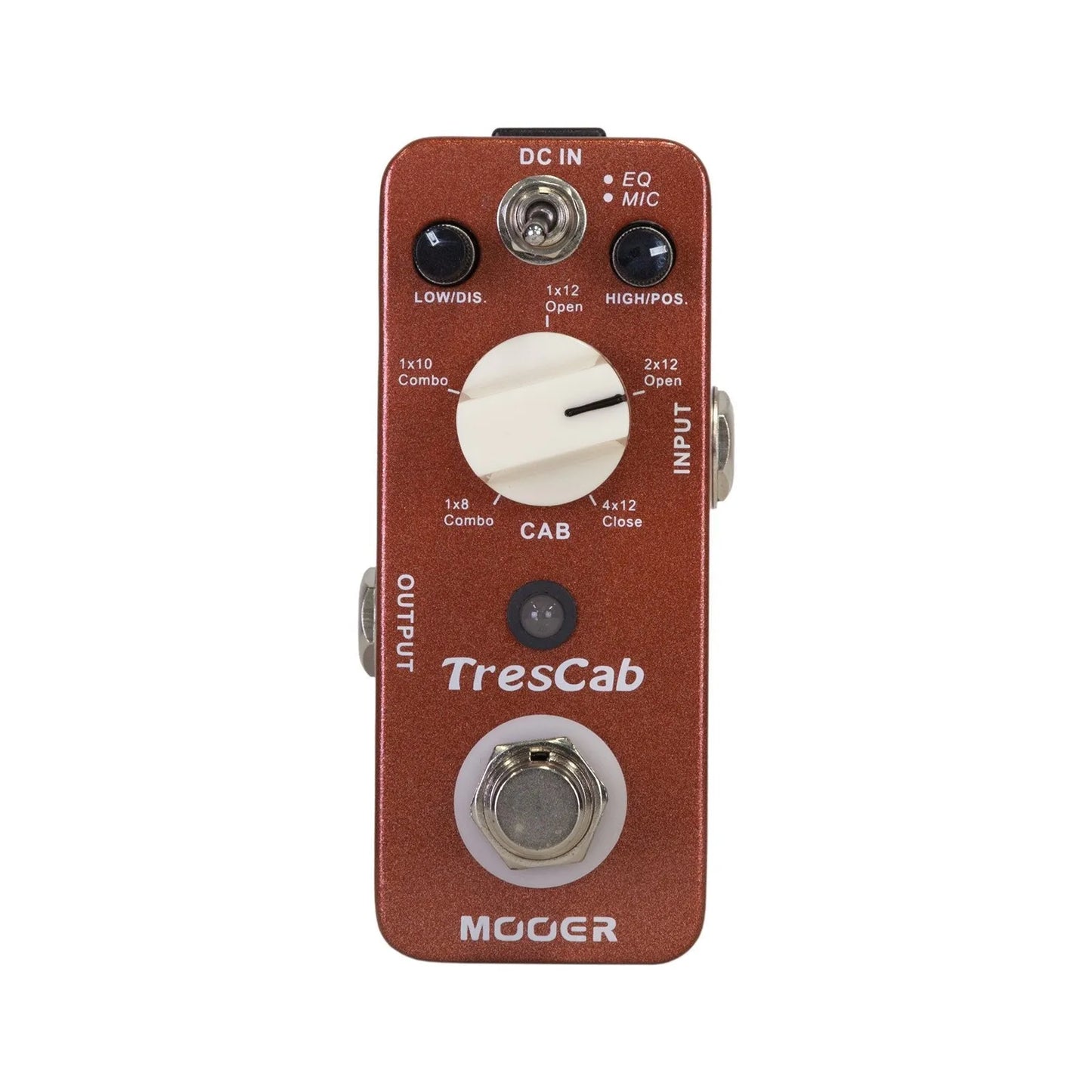 Mooer Trescab Micro Guitar Effects Pedal Cabinet Simulator