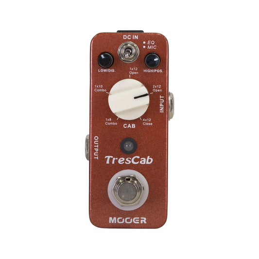 Mooer Trescab Micro Guitar Effects Pedal Cabinet Simulator