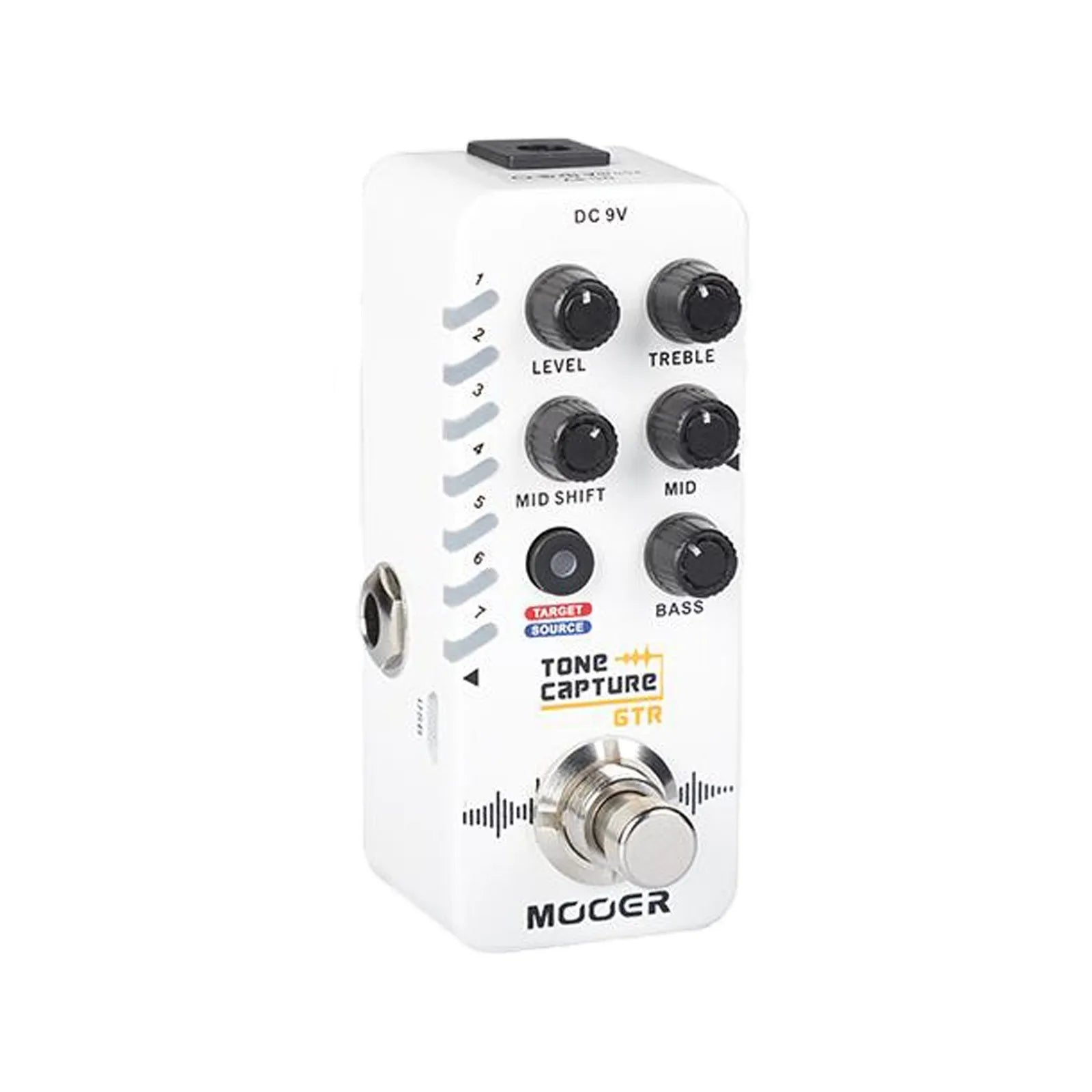 Mooer Tone Capture GTR EQ Sampler Micro Guitar Effects Pedal with 7 Presets and Firmware Upgradeable via USB — view 2