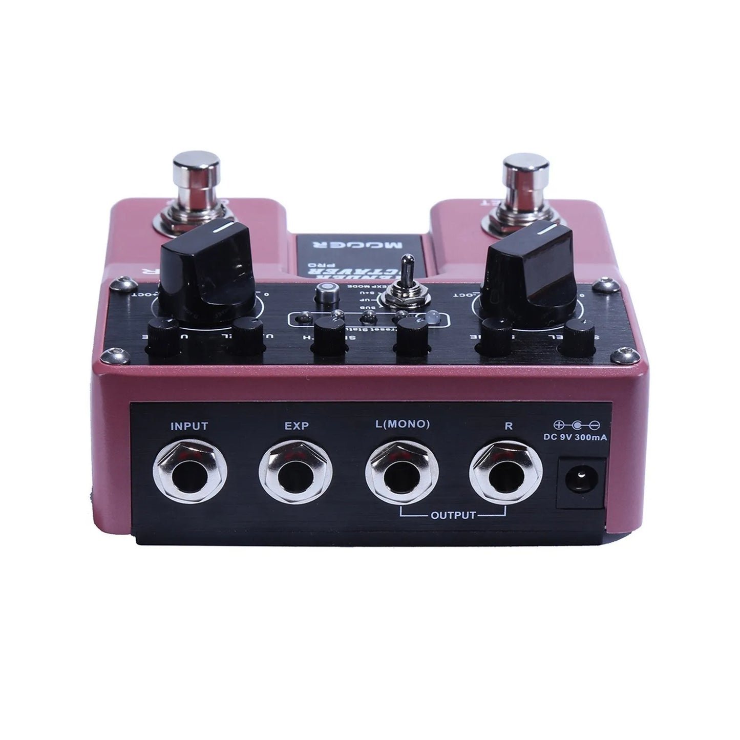 Mooer Tender Octaver Pro Dual Guitar Effects Pedal with Volume, Tone, Pitch Controls, 4 User Presets, Expression Pedal Input, Stereo Outputs — view 4