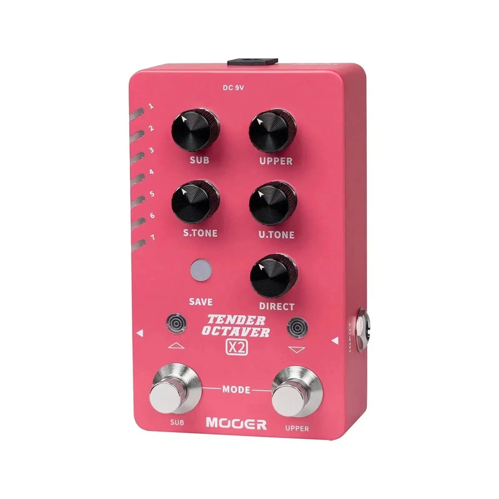 MOOER X2 Tender Octaver Effects Pedal — view 2