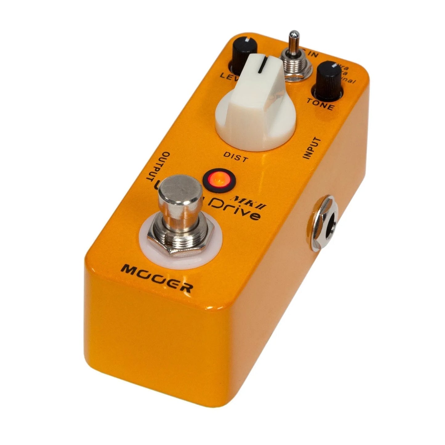 Mooer Ultra Drive MKII Distortion Effects Pedal with Mode Switch and True Bypass — view 2