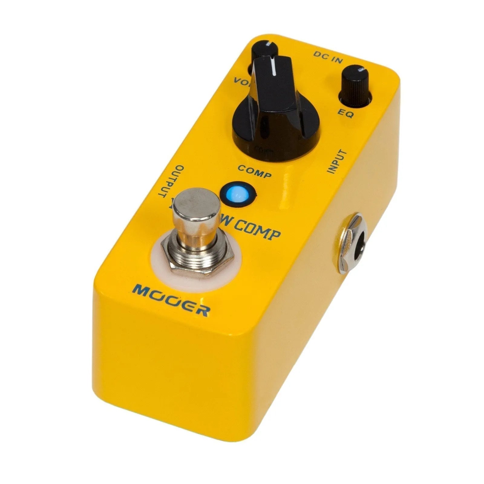 Mooer Yellow Comp Optical Compressor Micro Guitar Effects Pedal — view 2
