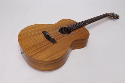 Martinez MF-25KG-NST Gloss Small Body Acoustic Guitar - Koa — view 3