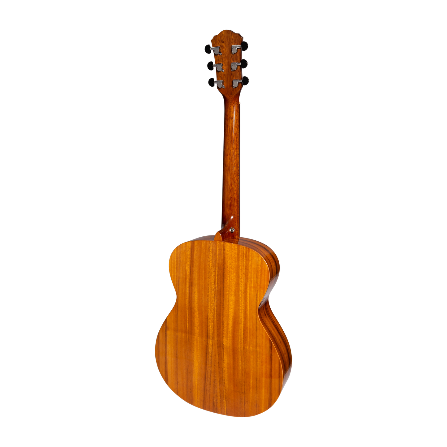 Martinez MF-25KPGL-NST Left Handed Acoustic-Electric Gloss Small Body Guitar Koa — view 2