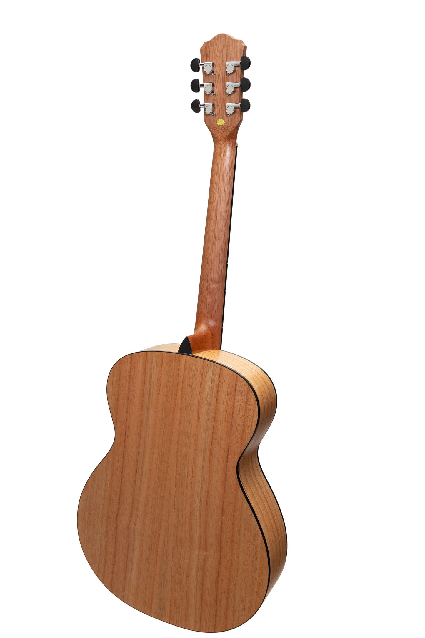 Martinez MF-25MWG-NST Gloss Acoustic Small Body Guitar - Mindi-Wood, Right Handed, 6 Strings, Natural Finish — view 2