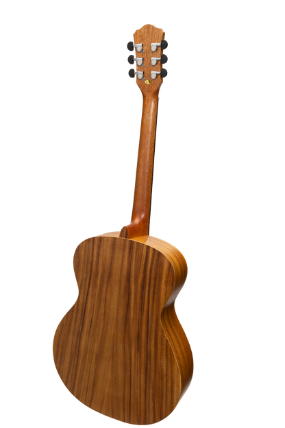 Martinez MF-25P-NST Acoustic-Electric Small Body Guitar Natural Spruce/Koa 6-String — view 3