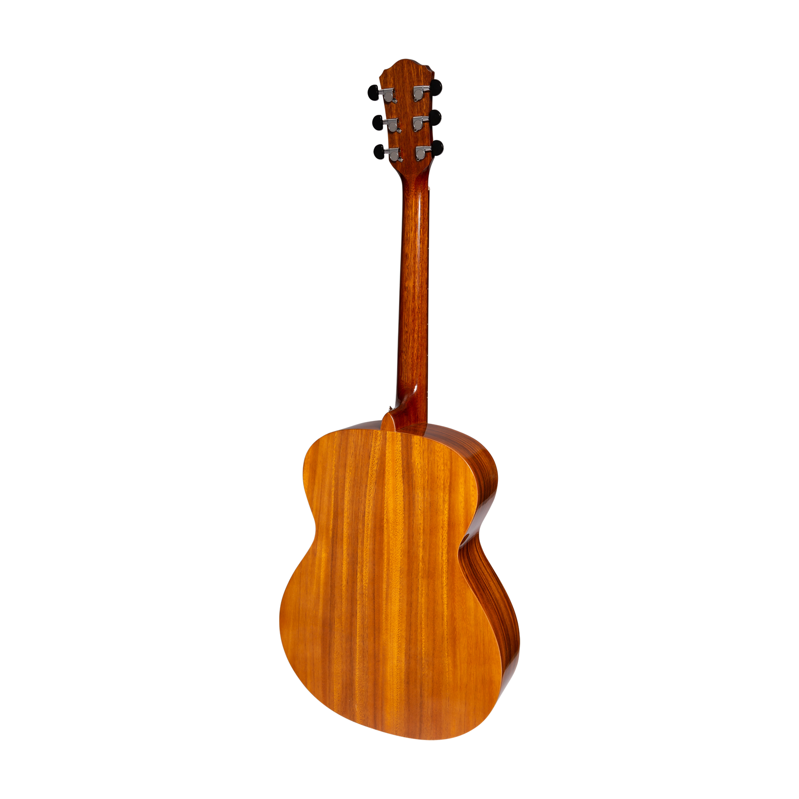 Martinez MF-25PG-NST Acoustic-Electric Small Body Guitar Natural Gloss Spruce/Koa 6-String — view 2