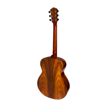 Martinez MF-25RG-NST Acoustic Gloss Small Body Guitar Rosewood Natural — view 2