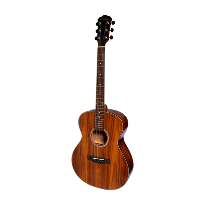Martinez MF-25RG-NST Acoustic Gloss Small Body Guitar Rosewood Natural