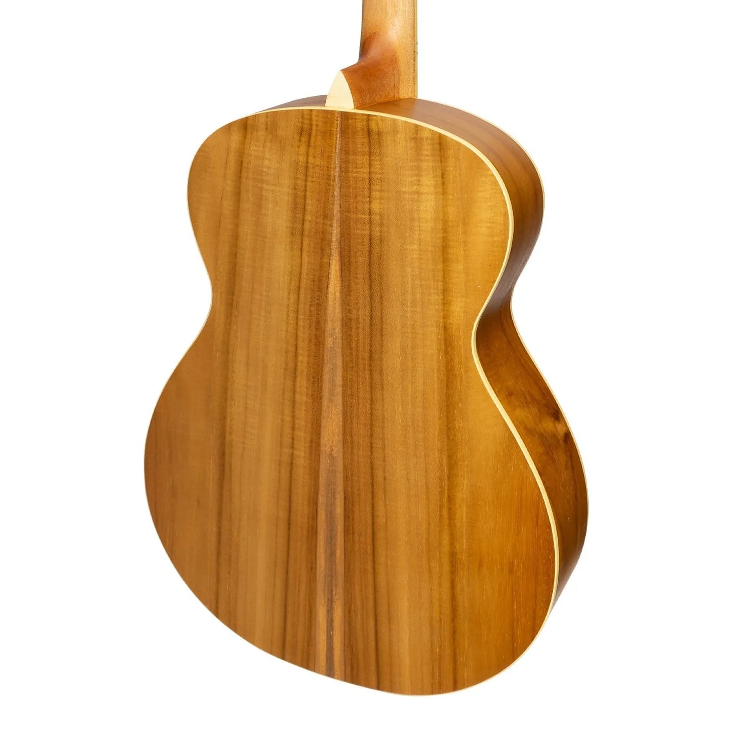 Martinez MF-41 Folk Size Acoustic Guitar with Built-in Tuner (Jati-Teakwood) — view 5
