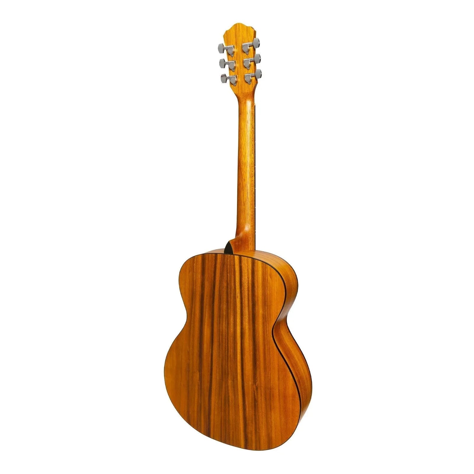 Martinez MF-41 Folk Size Acoustic Guitar with Built-in Tuner (Koa) — view 2