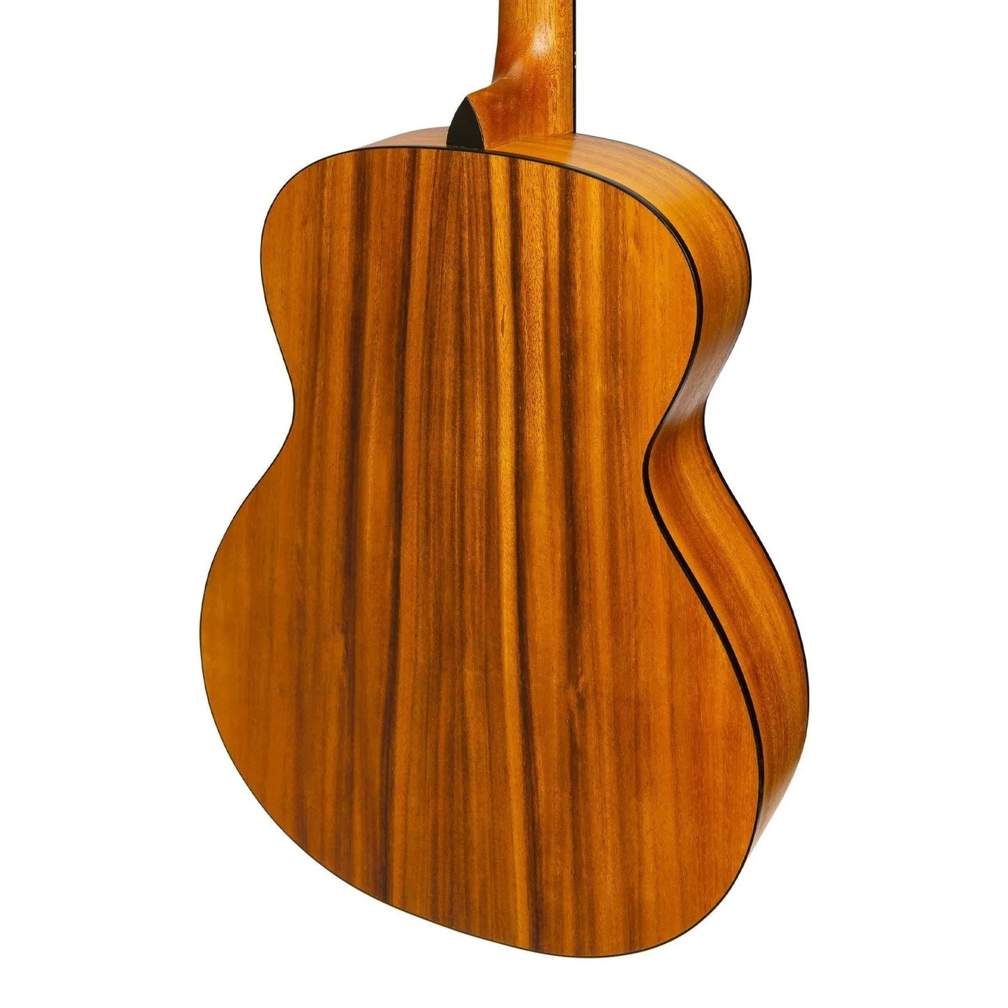 Martinez MF-41 Folk Size Acoustic Guitar with Built-in Tuner (Koa) — view 5