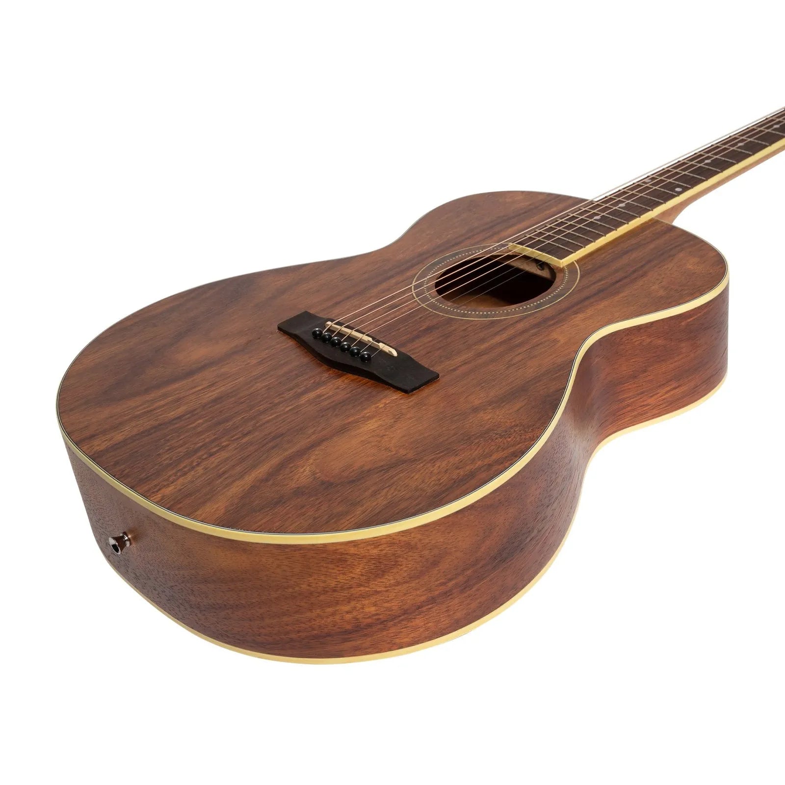 Martinez MF-41 Folk Size Acoustic Guitar with Built-in Tuner - Rosewood — view 6