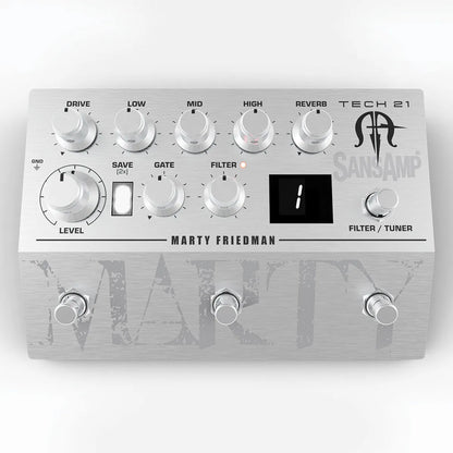 Tech 21 Marty Friedman Signature SansAmp MF1 Pedal