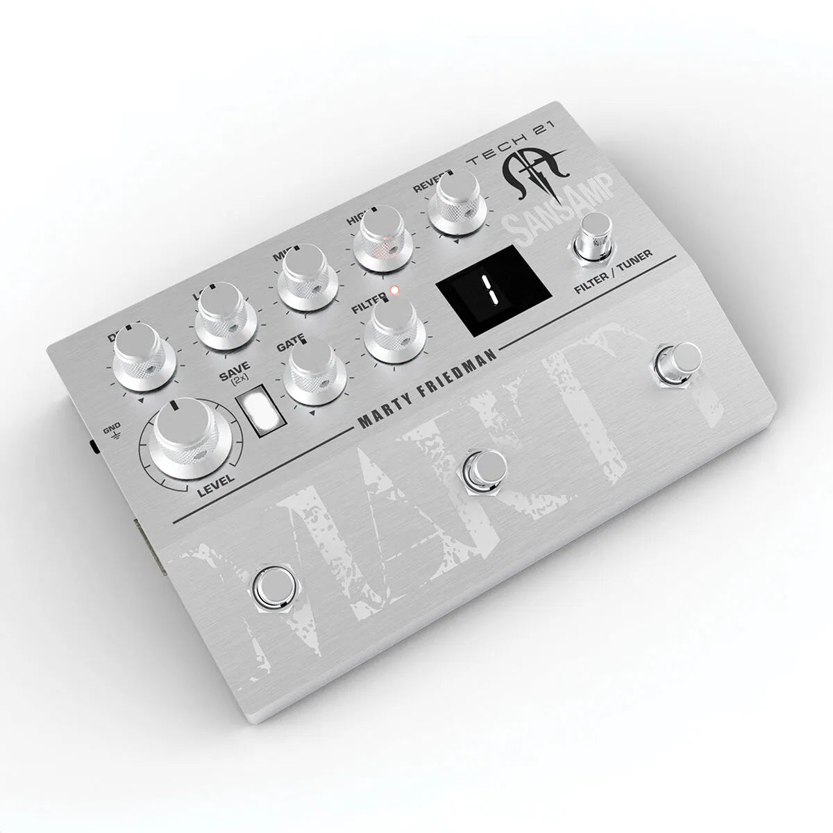 Tech 21 Marty Friedman Signature SansAmp MF1 Pedal — view 2