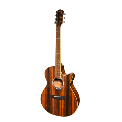 Martinez '51 Series' Folk Size Cutaway Acoustic-Electric Guitar Amara Gloss MFC-51G-AMA