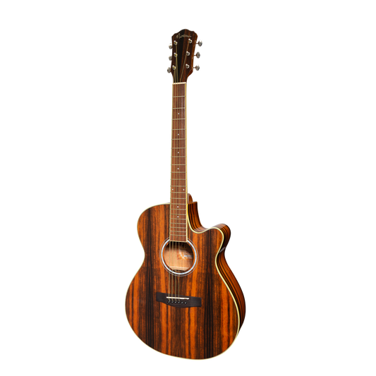 Martinez '51 Series' Folk Size Cutaway Acoustic-Electric Guitar Amara Gloss MFC-51G-AMA
