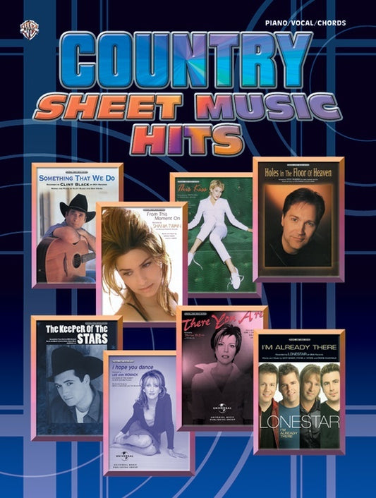 Country Sheet Music Hits PVG