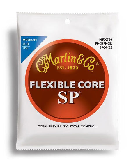 Martin SP Flexible Core 92-8 Phosphor Bronze Medium Guitar String Set (13-56)