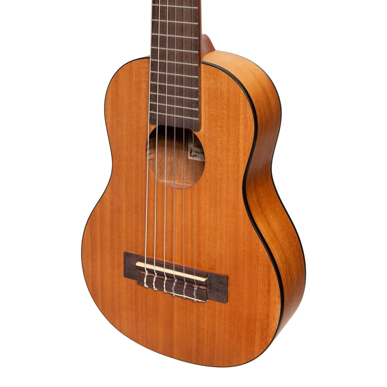 Mojo MGT-G2 'Guitarulele' 1/4 Size Classical Guitar Natural Satin Mahogany — view 4
