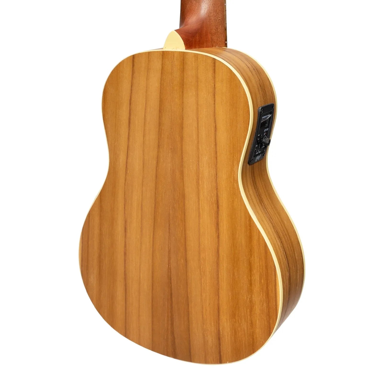 Mojo MGT-G2P-JTK 'Guitarulele' 1/4 Size Classical Acoustic-Electric Guitar with Pickup in Natural Satin — view 5