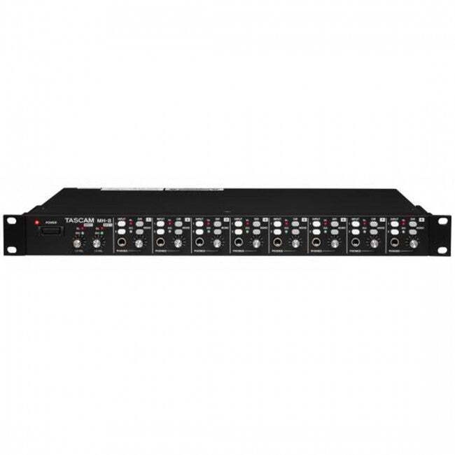 Tascam MH-8 Headphone Amplifier 8-Channel