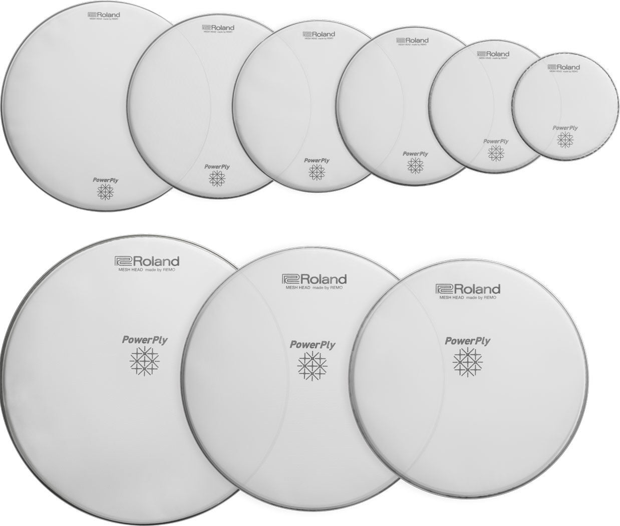 ROLAND MH2-20BD Powerply 20" Dual-Ply Mesh Head for V-Drums - Adjustable Tension & Natural Feel — view 2