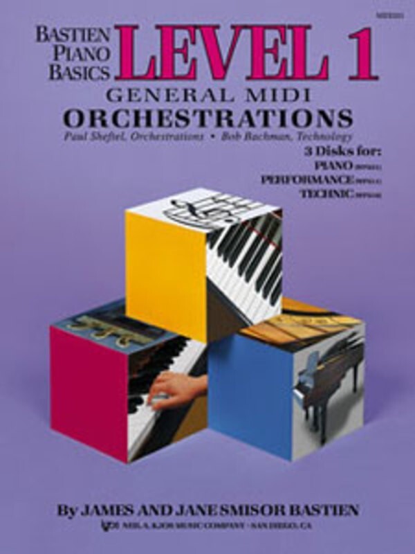Piano Basics General Midi Orchestrations Level 1 Book