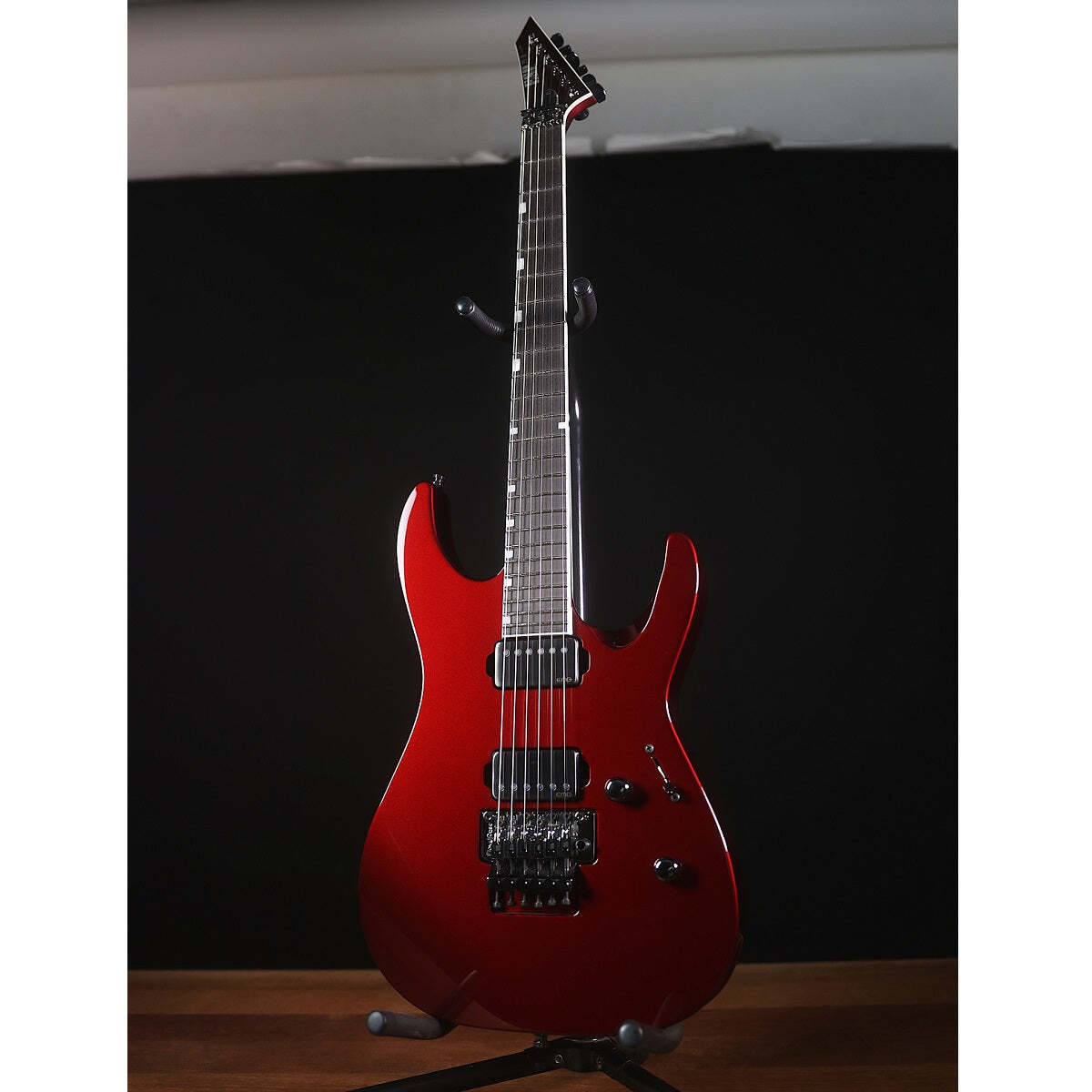 ESP Original Custom Shop M-II CTM Electric Guitar Deep Candy Apple Red w/ Floyd