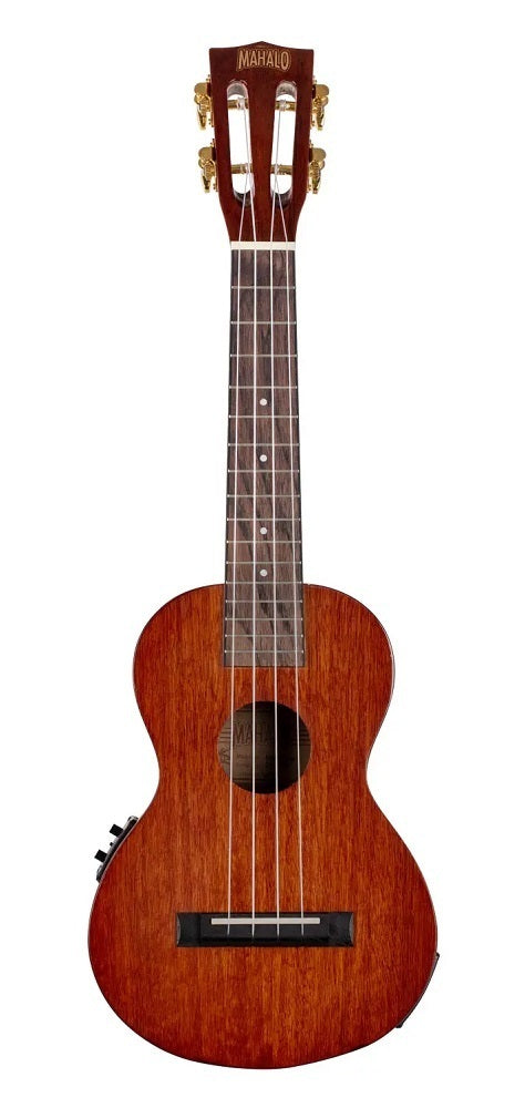 Mahalo Java Series Concert Ukulele - Electric Acoustic (Vintage Natural)