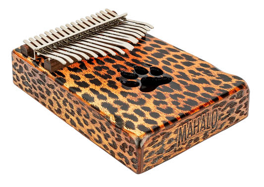 Mahalo 17 Note Ukulele MKA17CH - Cheetah Design