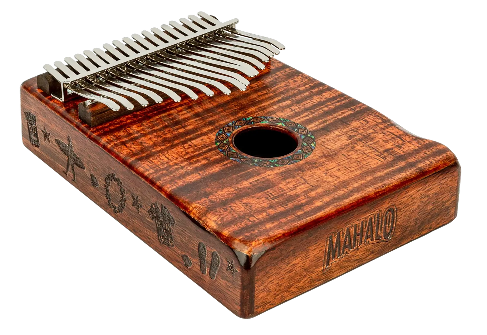 Mahalo 17 Note Koa Kalimba