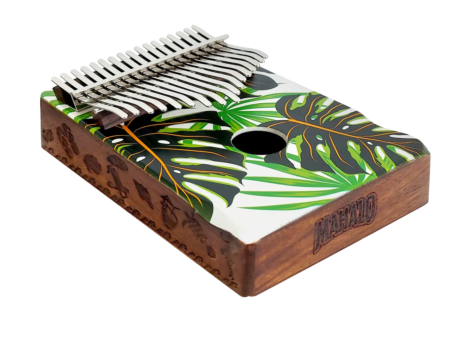 Mahalo 17 Note Monstera Ukulele MKA17MT