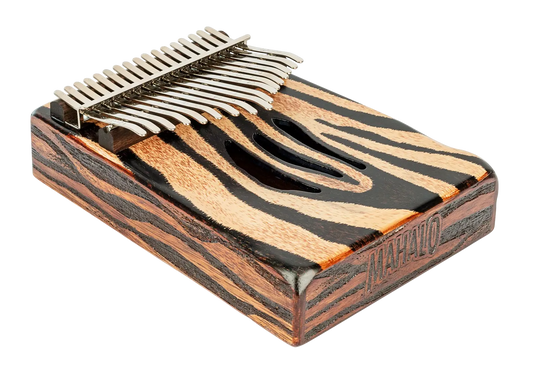 Mahalo 17 Note Zebra Kalimba MKA17ZE