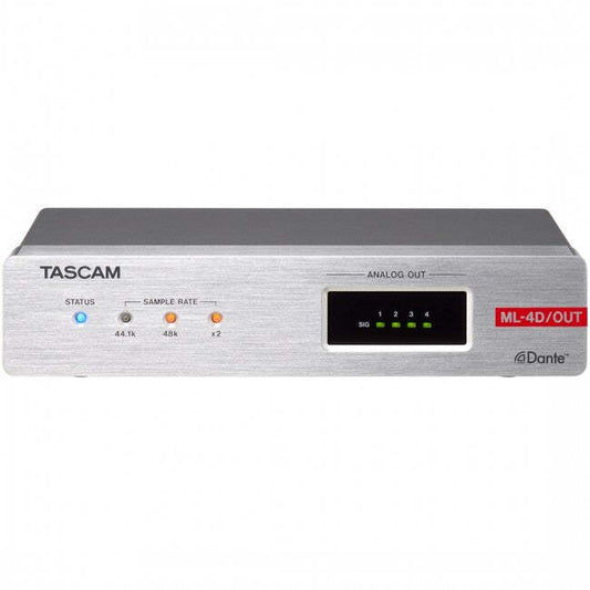 Tascam ML-4D/OUT-E DANTE Compact Processor