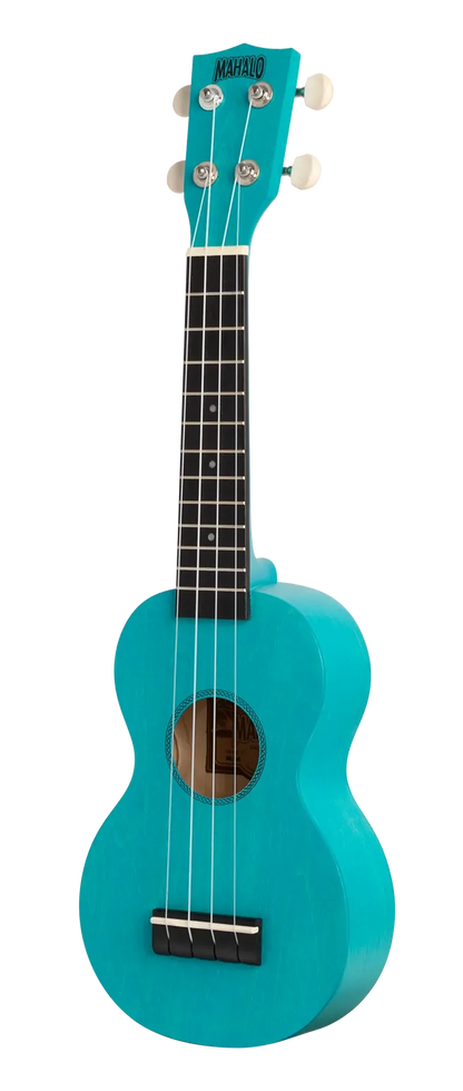 Mahalo I Series Soprano Ukulele (Aqua Blue) — view 4