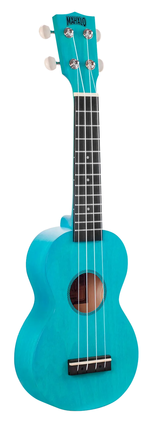 Mahalo I Series Soprano Ukulele (Aqua Blue)