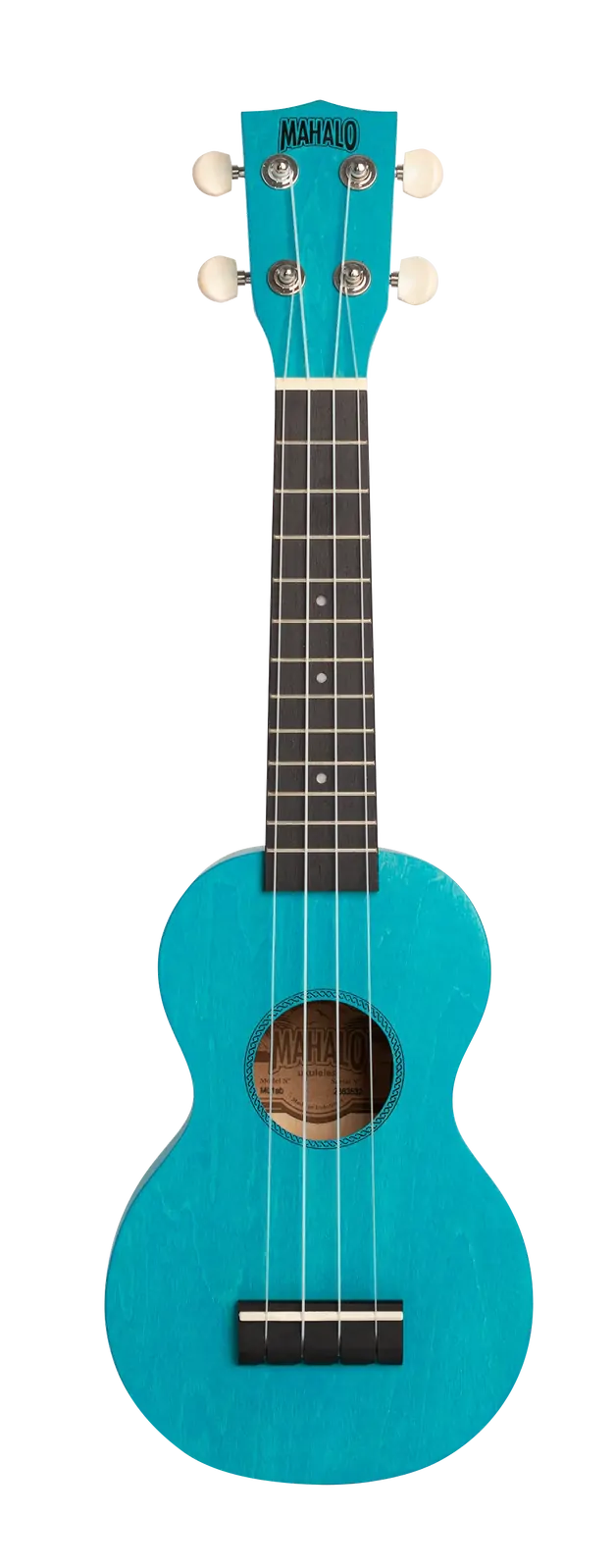 Mahalo I Series Soprano Ukulele (Aqua Blue) — view 2