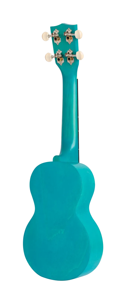 Mahalo I Series Soprano Ukulele (Aqua Blue) — view 3