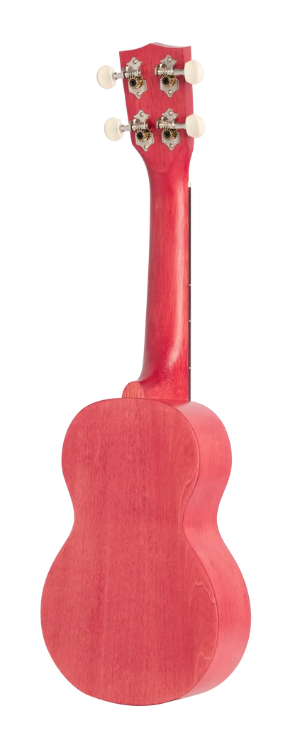 Mahalo I Series Soprano Ukulele - Coral Pink — view 3