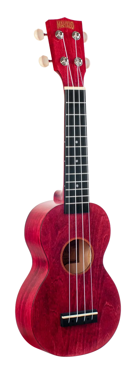 Mahalo I Series Soprano Ukulele (Cherry Red)