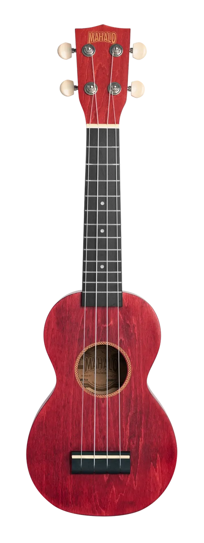 Mahalo I Series Soprano Ukulele (Cherry Red) — view 2