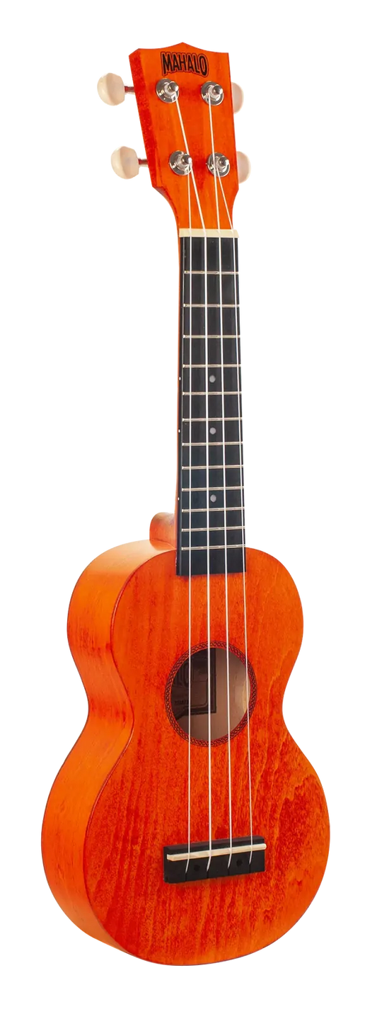 Mahalo I Series Soprano Ukulele - ML1OS Orange Sunset
