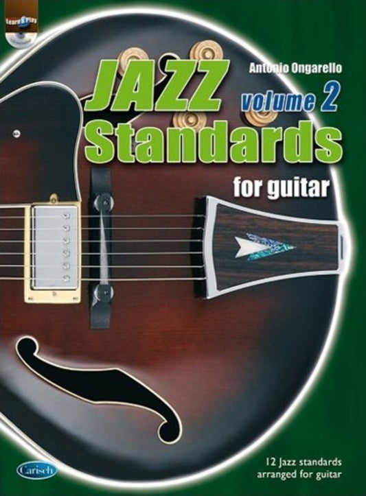 Jazz Standards For Guitar Volume 2 Book