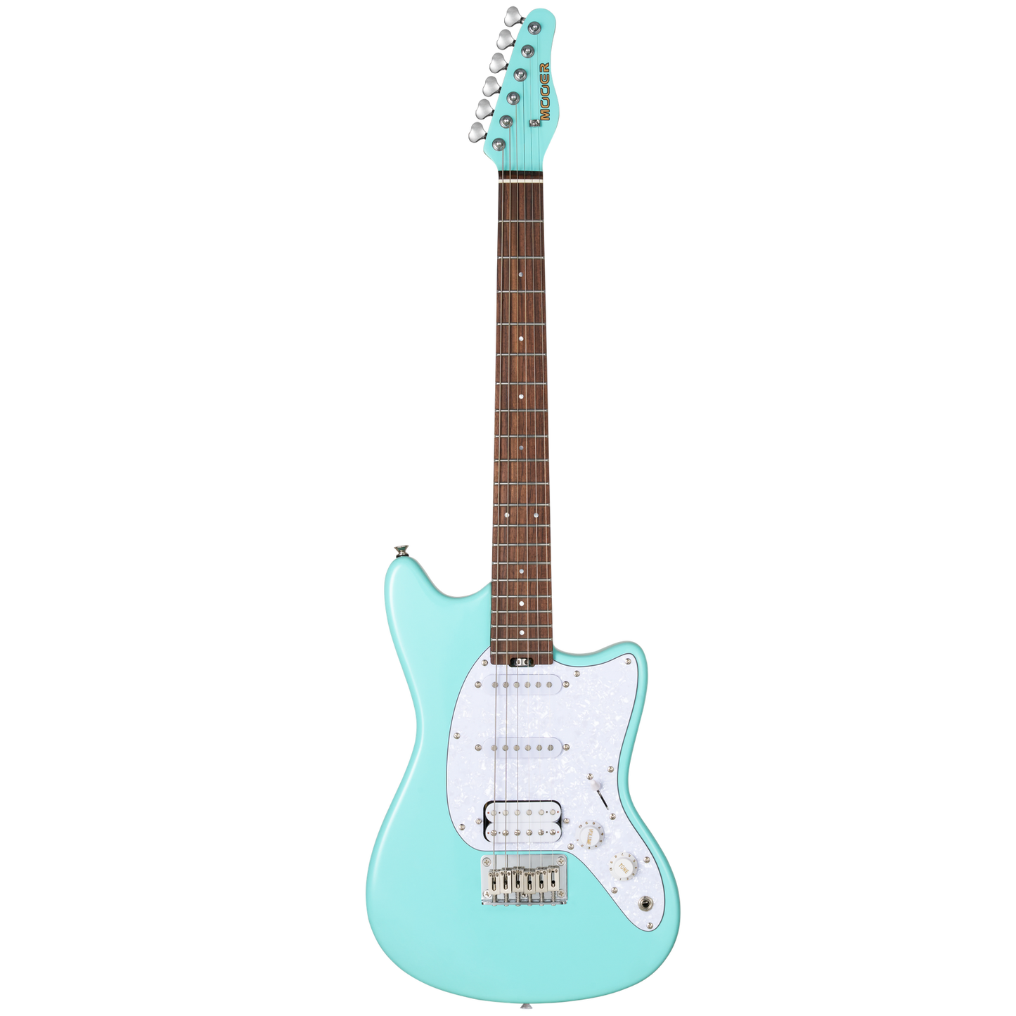 MOOER MLT10 Offset Light Electric Guitar - Candy Blue
