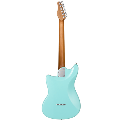 MOOER MLT10 Offset Light Electric Guitar - Candy Blue — view 2