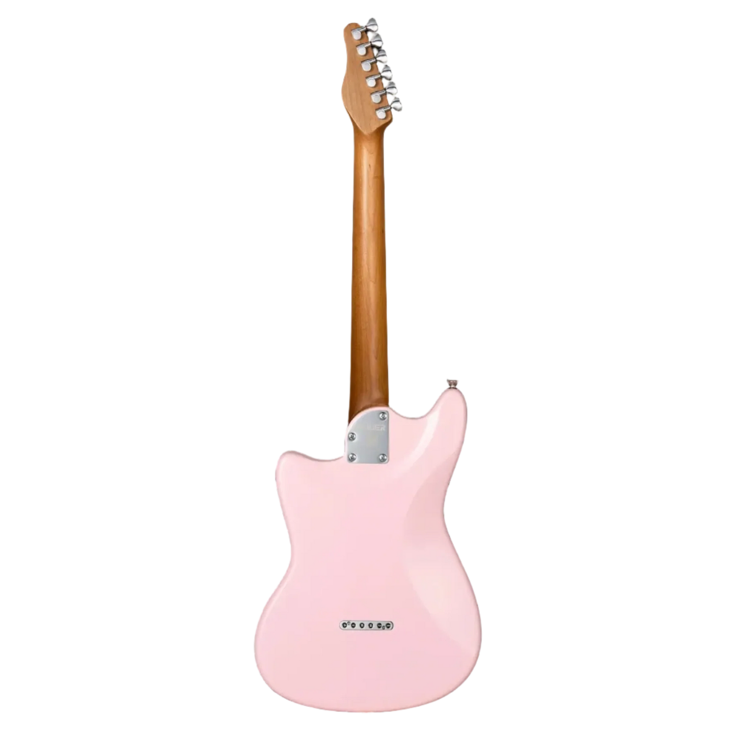 MOOER MLT10 Offset Light Electric Guitar - Candy Pink — view 2